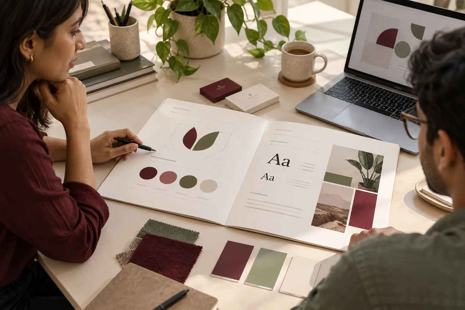 Editorial illustration for Brand guidelines