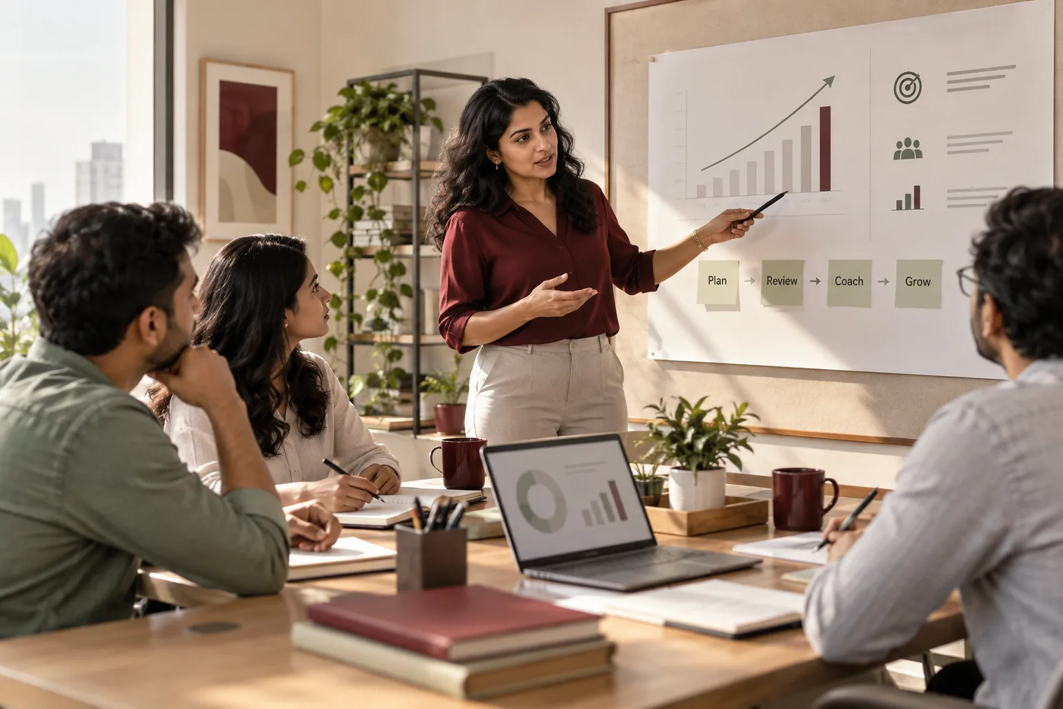 Editorial illustration for Revenue planning and fractional leadership